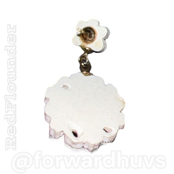 Intricately Carved Earrings | Delicate and Beautiful - Picture 6 of 8